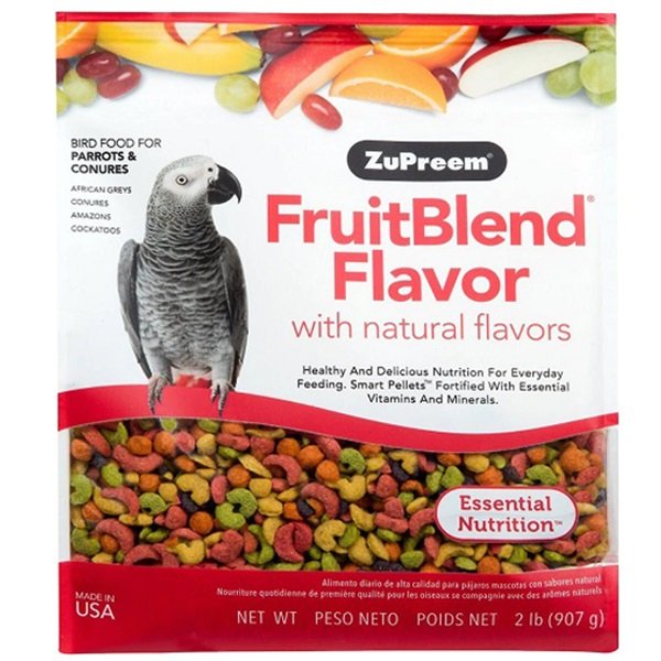 ZuPreem FruitBlend Parrot-Conure - 2 lb