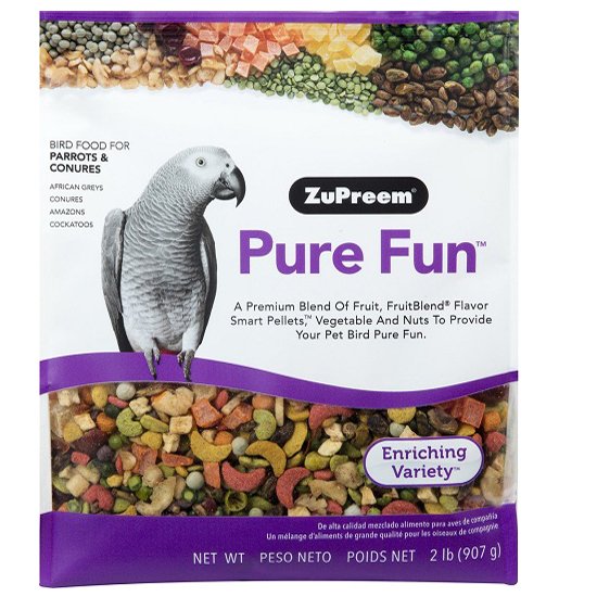 ZuPreem Pure Fun Parrot Conure - 2 lb