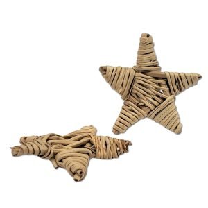 Natural Vine Stars, 2 count