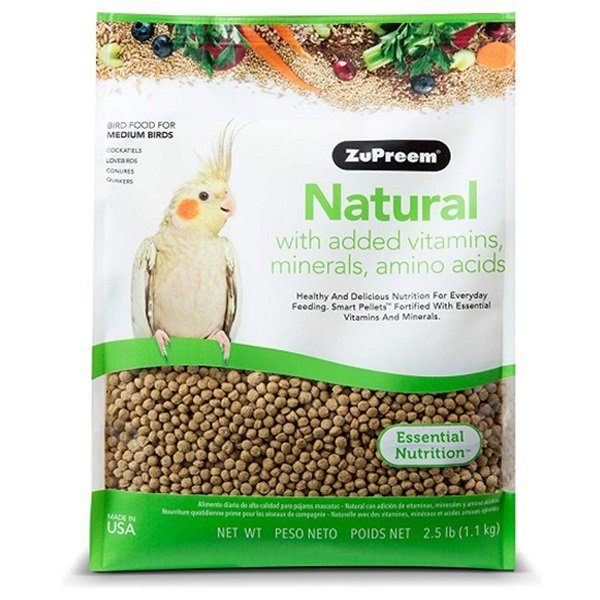 ZuPreem Natural Medium - 2.5 lb