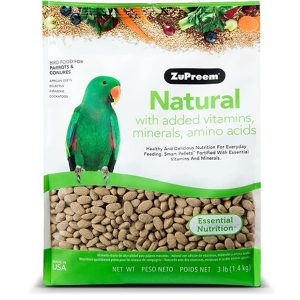 ZuPreem Natural Parrot Conure - 3 lb