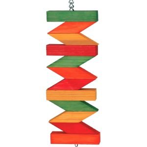 Zig Zag Large Parrot Toy