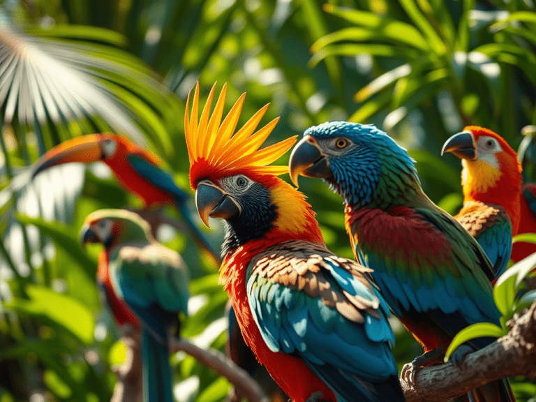 Foreign Birds Exotic Birds and Their Natural Habitat - Parrots & Company