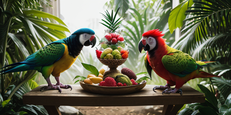 Exotic Bird Balanced Diet
