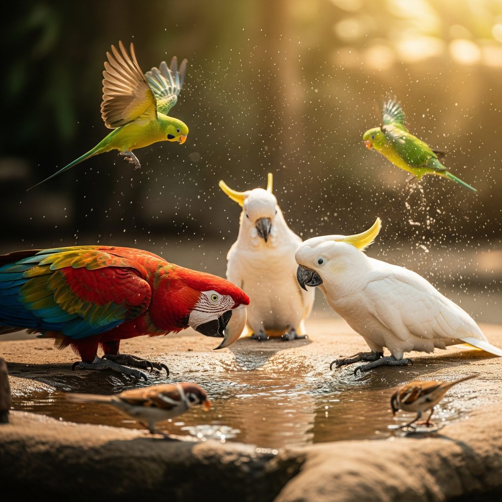 Parrots spring2